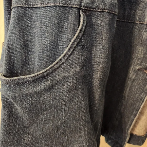 Coldwater Creek 3x Stretch Denim Jean Jacket - Picture 4 of 5